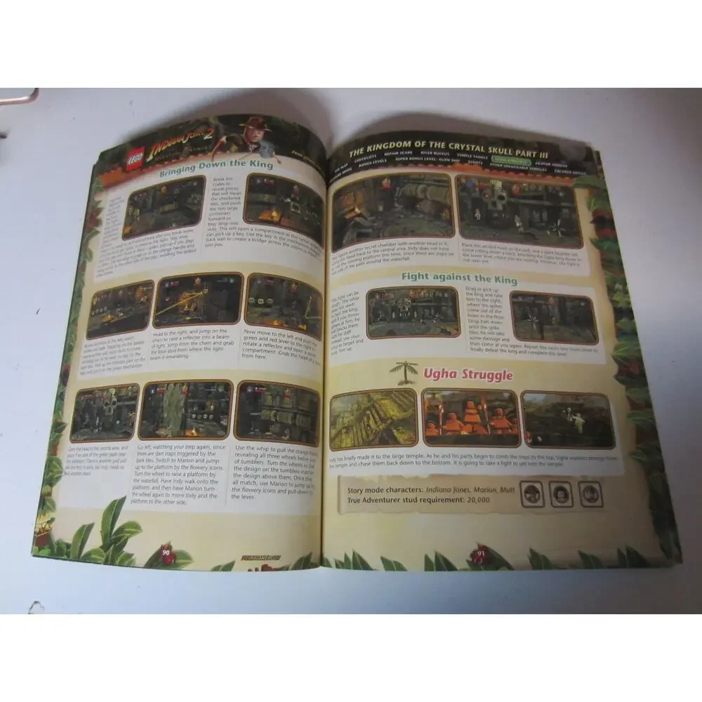 LEGO Indiana Jones 2 Prima Official Game Guide LucasArts TT Games